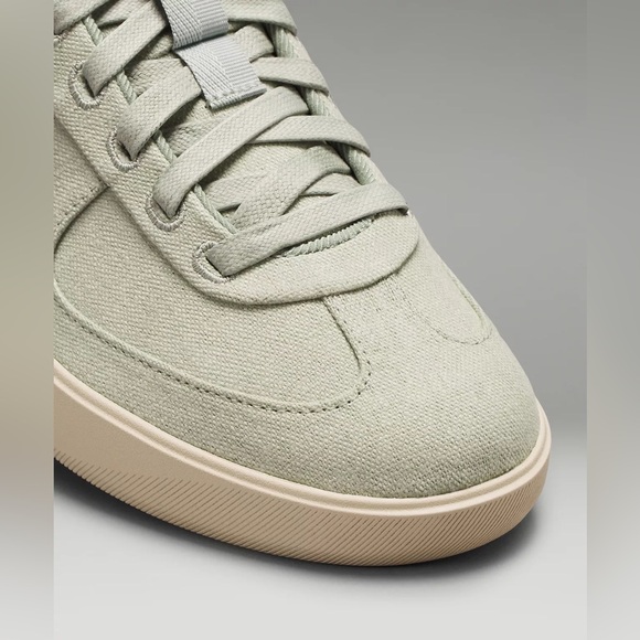 NWT Lululemon Women’s Cityverse Canvas Sneaker- Jade Grey/Nat. Ivory/Palm Court - Picture 6 of 16